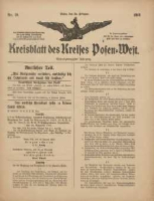 Kreisblatt des Kreises Posen-West 1916.02.24 Jg.28 Nr10