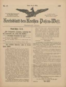 Kreisblatt des Kreises Posen-West 1916.03.09 Jg.28 Nr13