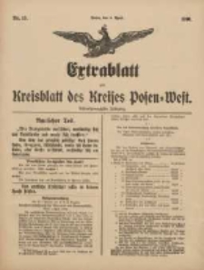 Kreisblatt des Kreises Posen-West 1916.04.04 Jg.28 Nr19