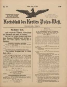 Kreisblatt des Kreises Posen-West 1916.05.11 Jg.28 Nr26