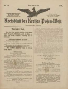 Kreisblatt des Kreises Posen-West 1916.05.25 Jg.28 Nr28