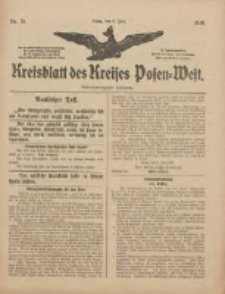 Kreisblatt des Kreises Posen-West 1916.06.08 Jg.28 Nr31