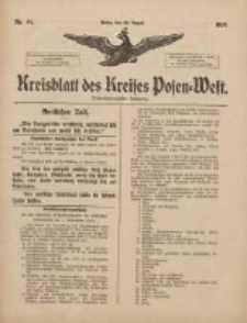 Kreisblatt des Kreises Posen-West 1916.08.24 Jg.28 Nr44