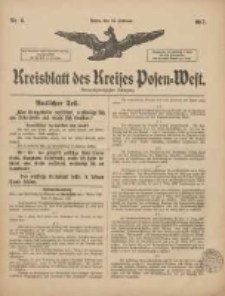 Kreisblatt des Kreises Posen-West 1917.02.15 Jg.29 Nr8