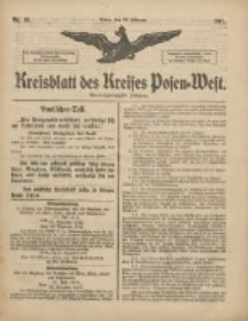 Kreisblatt des Kreises Posen-West 1917.02.23 Jg.29 Nr10