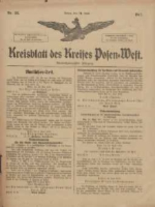 Kreisblatt des Kreises Posen-West 1917.06.14 Jg.29 Nr36