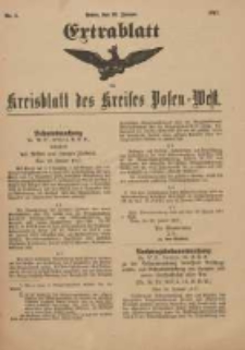 Kreisblatt des Kreises Posen-West 1917.01.25 Jg.29 Nr5