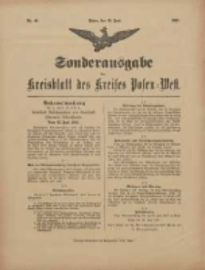 Sonderausgabe des Kreisblatt des Kreises Posen-West 1917.06.25 Jg.29 Nr40