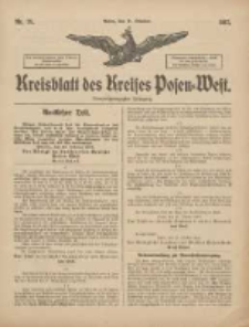Kreisblatt des Kreises Posen-West 1917.10.31 Jg.29 Nr75