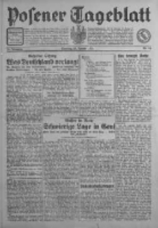 Posener Tageblatt 1931.01.25 Jg.70 Nr20