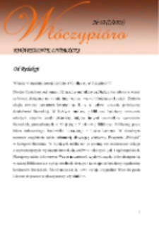 Włóczypióro: kwartalnik literacki 2013 Nr32(1/2013)