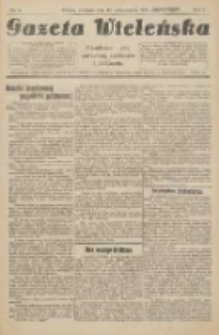 Gazeta Wieleńska: niezależne pismo narodowe, społeczne i polityczne 1925.10.18 R.1 Nr8