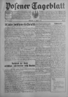Posener Tageblatt 1931.04.15 Jg.70 Nr85