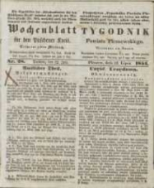 Wochenblatt für den Pleschener Kreis : Tygodnik Powiatu Pleszewskiego 1854.07.12 Nr28