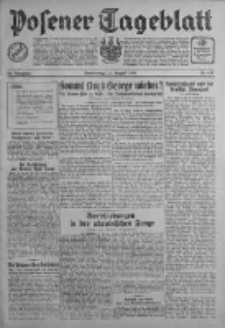 Posener Tageblatt 1931.08.13 Jg.70 Nr184