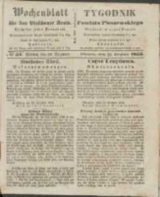 Wochenblatt für den Pleschener Kreis : Tygodnik Powiatu Pleszewskiego 1855.12.22 Nr51