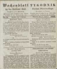 Wochenblatt für den Pleschener Kreis : Tygodnik Powiatu Pleszewskiego 1854.02.01 Nr5