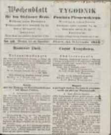 Wochenblatt für den Pleschener Kreis : Tygodnik Powiatu Pleszewskiego 1854.11.18 Nr46