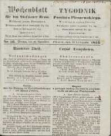 Wochenblatt für den Pleschener Kreis : Tygodnik Powiatu Pleszewskiego 1854.11.18 Nr46