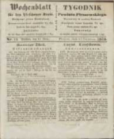 Wochenblatt für den Pleschener Kreis : Tygodnik Powiatu Pleszewskiego 1855.04.14 Nr15