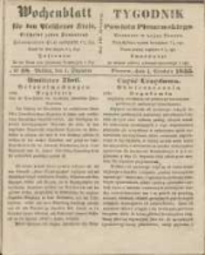 Wochenblatt f&uuml;r den Pleschener Kreis : Tygodnik Powiatu Pleszewskiego 1855.12.01 Nr48