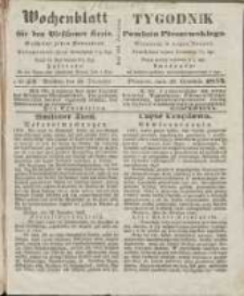 Wochenblatt für den Pleschener Kreis : Tygodnik Powiatu Pleszewskiego 1855.12.29 Nr52