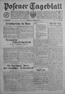Posener Tageblatt 1931.08.09 Jg.70 Nr181