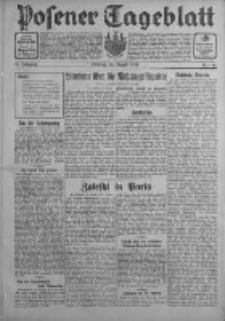 Posener Tageblatt 1931.08.30 Jg.70 Nr198
