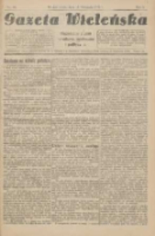 Gazeta Wieleńska: niezależne pismo narodowe, społeczne i polityczne 1925.11.11 R.1 Nr18