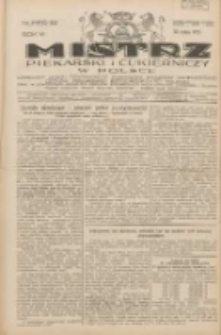 Mistrz Piekarski i Cukierniczy w Polsce: urzędowy organ Centralnego Zrzeszenia związków wojewódzkich i Cechów Piekarskich Rzeczypospolitej Polskiej oraz wojewódzkich Związków Cechów Piekarskich Wielkopolski, Pomorza i Śląska; Tygodnik poświęcony obronie interesów piekarstwa, cukiernictwa i wszelkich branż pokrewnych 1931.05.30 R.6 Nr22