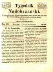 Tygodnik Nadobrzański: organ polityczny dobru pospolitemu poświęcony dla powiatu kościańskiego, śremskiego i ich okolic.1849.05.24.No.27