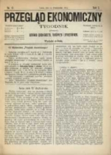 Przegląd Ekonomiczny: tygodnik poświęcony sprawom gospodarczym, handlowym i przemysłowym.1875.10.13.Nr.17