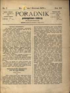 Poradnik Przemysłowo-Rolniczy Ilustrowany.1876.04.01.Nr.7