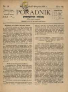 Poradnik Przemysłowo-Rolniczy Ilustrowany.1876.08.15.Nr.16