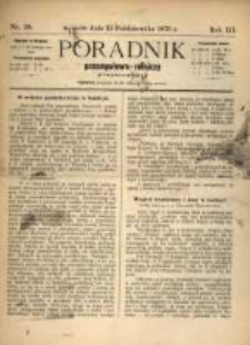 Poradnik Przemysłowo-Rolniczy Ilustrowany.1876.10.15.Nr.20