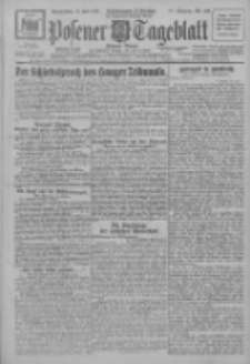 Posener Tageblatt 1927.07.28 Jg.66 Nr169