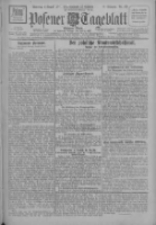Posener Tageblatt 1927.08.09 Jg.66 Nr179