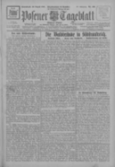 Posener Tageblatt 1927.08.20 Jg.66 Nr188
