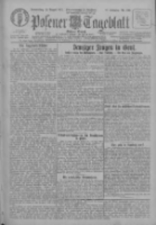Posener Tageblatt 1927.08.25 Jg.66 Nr192