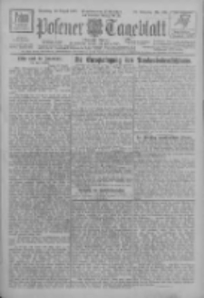 Posener Tageblatt 1927.08.30 Jg.66 Nr196