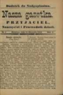 Nasza Gazetka: przyjaciel, nauczyciel i przewodnik dzieci: dodatek do "Nadgoplanina".1891.01.15.No.1