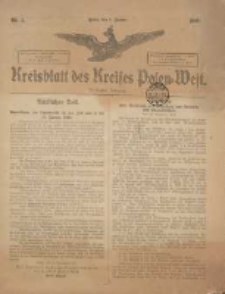 Kreisblatt des Kreises Posen-West 1918.01.05 Jg.30 Nr1