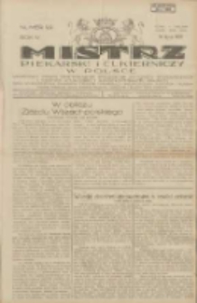 Mistrz Piekarski i Cukierniczy w Polsce: urzędowy organ Centralnego Zrzeszenia związków wojewódzkich i Cechów Piekarskich Rzeczypospolitej Polskiej oraz wojewódzkich Związków Cechów Piekarskich Wielkopolski, Pomorza i Śląska; Tygodnik poświęcony obronie interesów piekarstwa, cukiernictwa i wszelkich branż pokrewnych 1929.07.14 R.4 Nr29