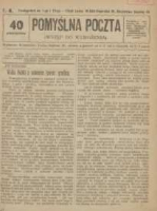 Pomyślna Poczta: (wstęp do wzmożenia) 1919 L.4