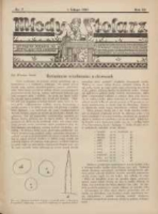 Młody Stolarz: bezpłatny dodatek do "Przeglądu Stolarskiego" 1932.02.01 R.3 Nr3