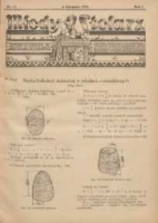Młody Stolarz: bezpłatny dodatek do "Przeglądu Stolarskiego" 1930.11.01 R.1 Nr21
