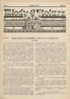 Młody Stolarz: bezpłatny dodatek do "Przeglądu Stolarskiego" 1931.02.01 R.2 Nr3