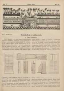 Młody Stolarz: bezpłatny dodatek do "Przeglądu Stolarskiego" 1931.07.01 R.2 Nr13