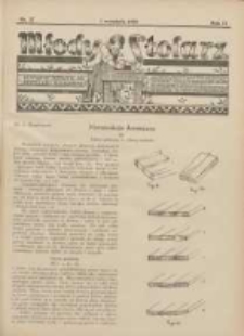Młody Stolarz: bezpłatny dodatek do "Przeglądu Stolarskiego" 1931.09.01 R.2 Nr17