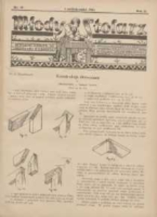Młody Stolarz: bezpłatny dodatek do "Przeglądu Stolarskiego" 1931.10.01 R.2 Nr19